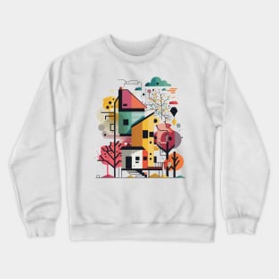 Tree Houses Crewneck Sweatshirt